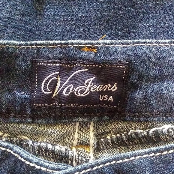 Vingin Only Straight Leg Women Blue Jeans Size 9 - Picture 9 of 13
